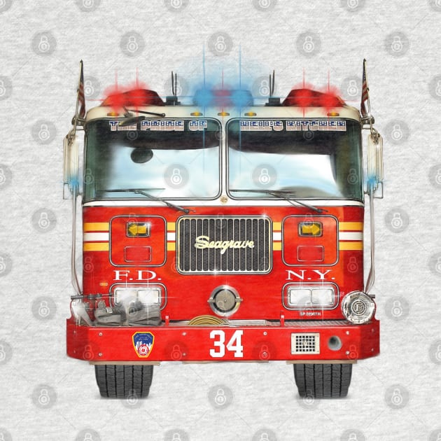 Legendary Hero Fire Truck by MotorManiac